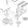 Recaro folding tray